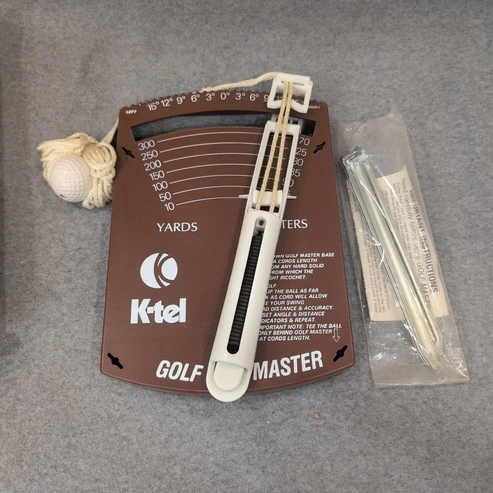 Vintage K-Tel Golf Master Portable Driving Range Practice Device 1976 Model 7400 - Picture 5 of 5